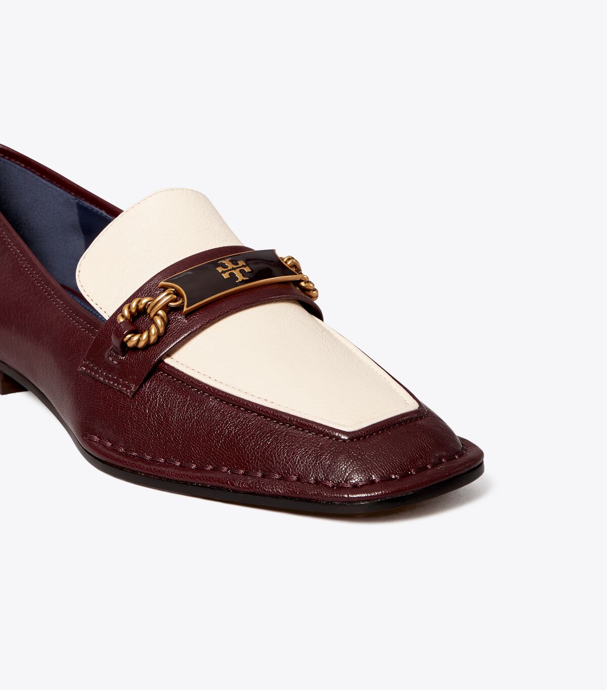 Loafers Tory Burch Perrine Mujer Morados Creme | OUTLETS-92703589