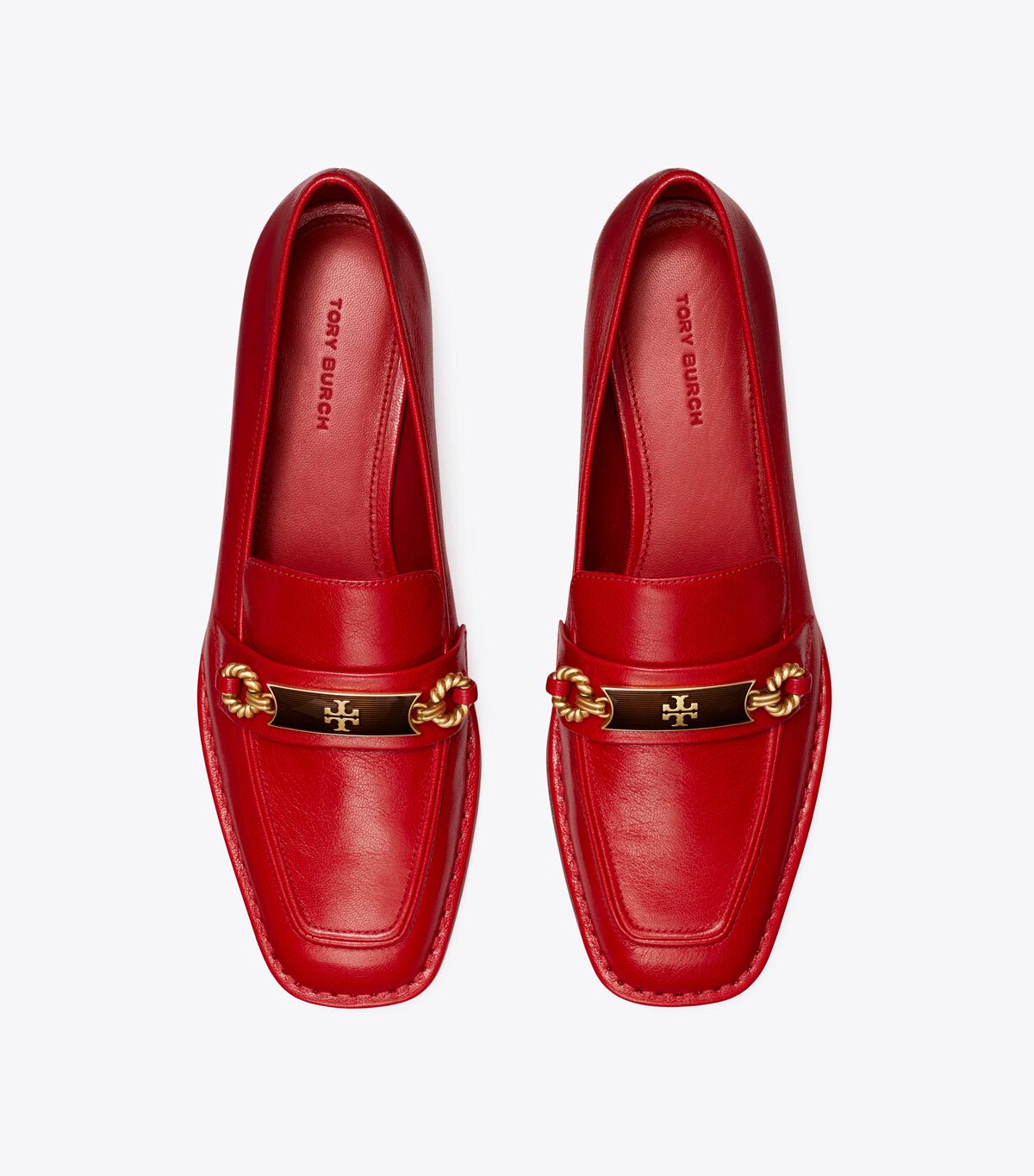 Loafers Tory Burch Perrine Mujer Rojos | OUTLETS-12075939