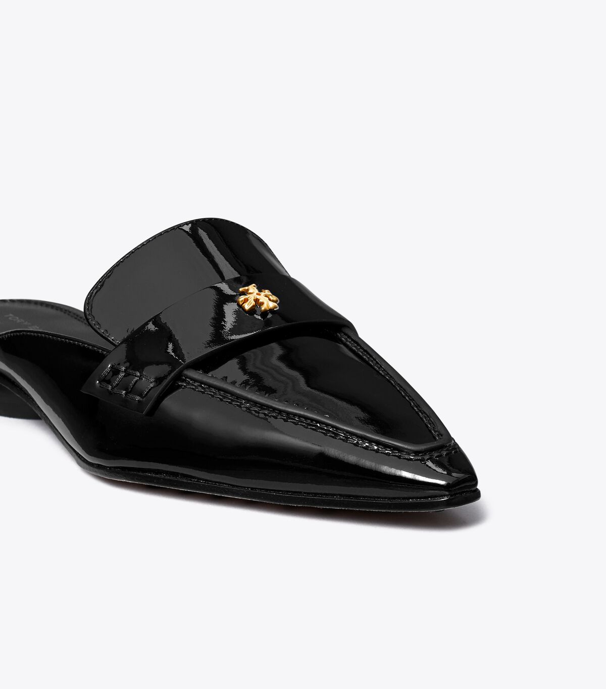 Loafers Tory Burch Pointed Backless Mujer Negros | OUTLETS-30248659