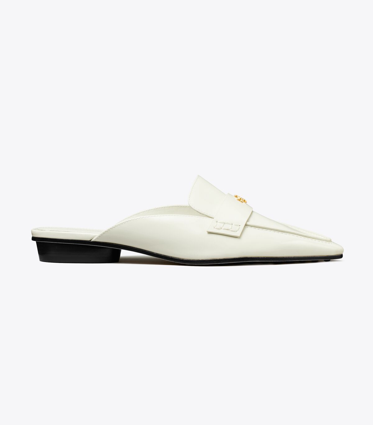 Loafers Tory Burch Pointed Backless Mujer Blancos | OUTLETS-83021649