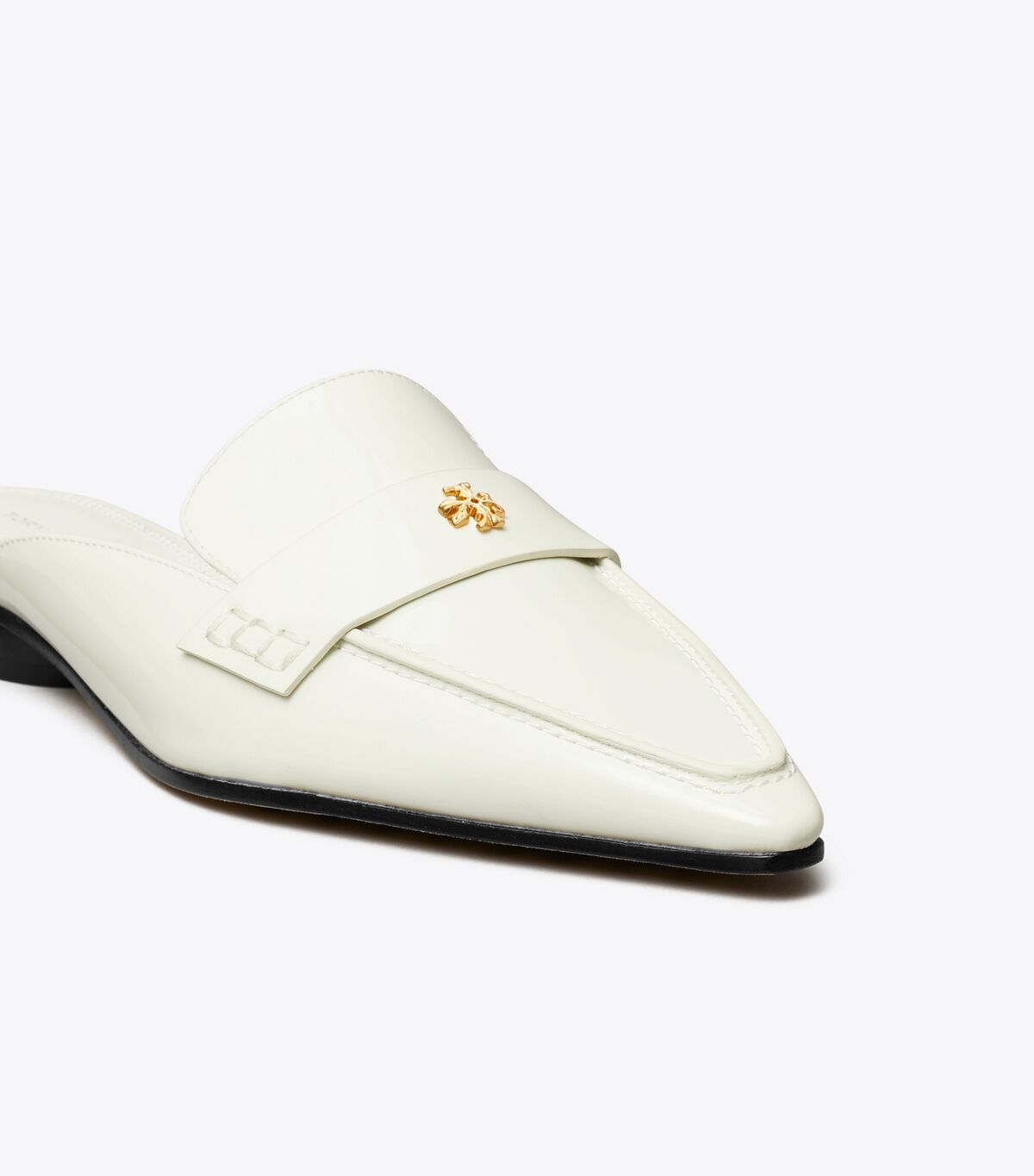 Loafers Tory Burch Pointed Backless Mujer Blancos | OUTLETS-83021649