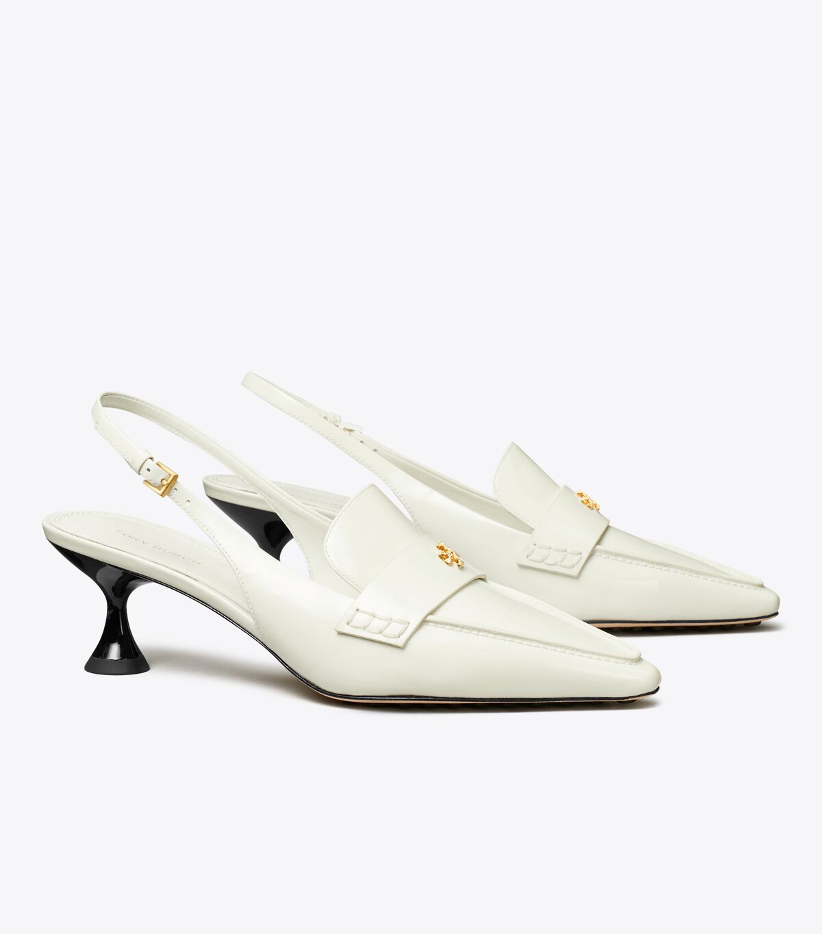 Mulas Tory Burch Pointed Mujer Blancos | OUTLETS-26791549