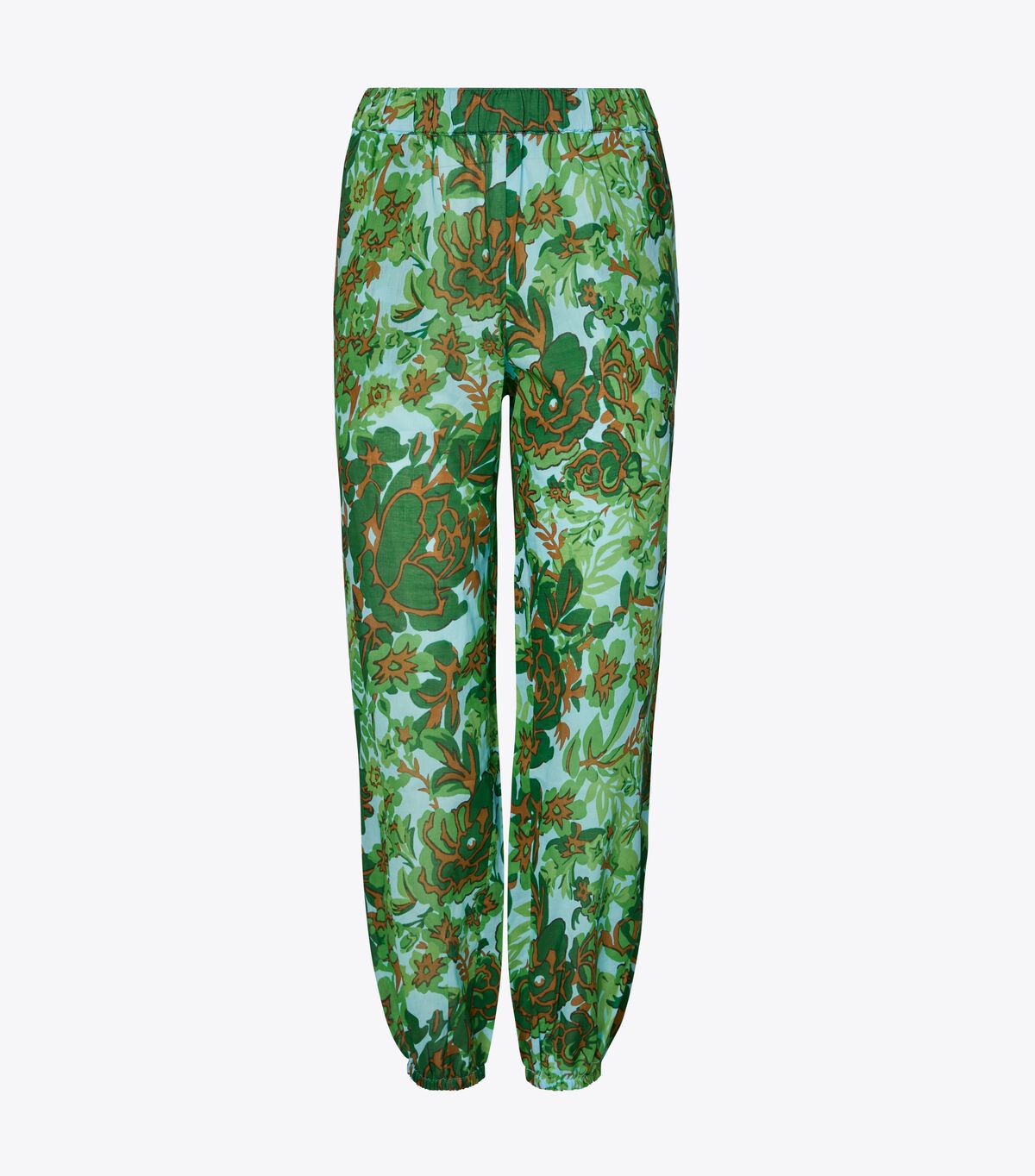 Pantalones Tory Burch Printed Beach Mujer Verdes | OUTLETS-53482679