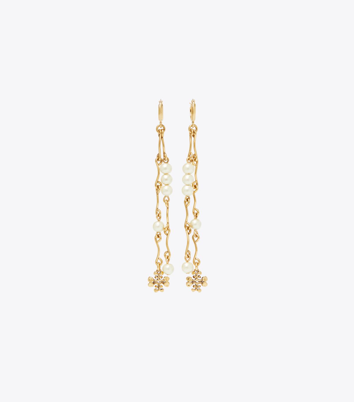 Pendientes Tory Burch Brutalist Linear Mujer Dorados | OUTLETS-58429079