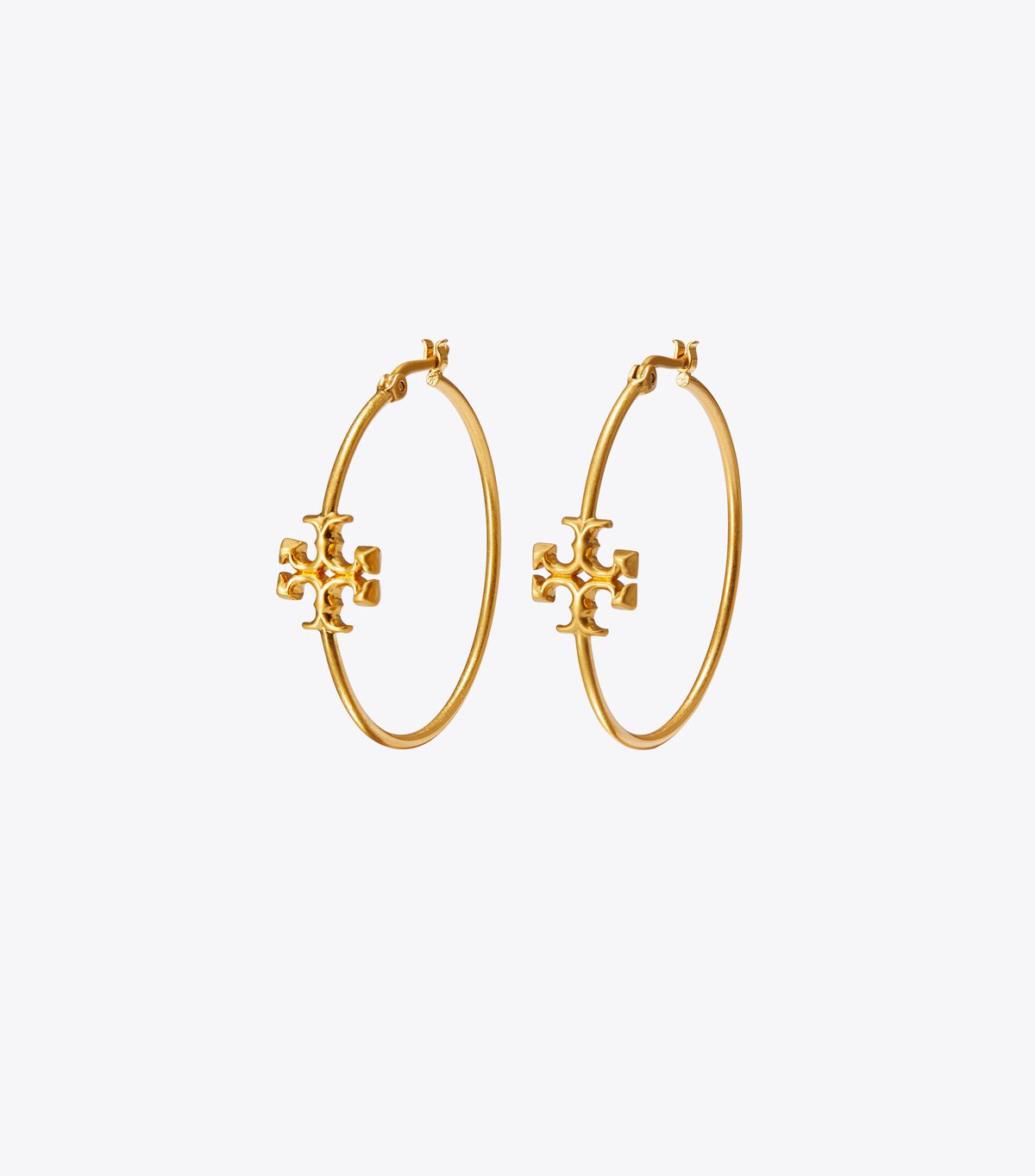 Pendientes Tory Burch Eleanor Hoop Mujer Dorados | OUTLETS-92874539