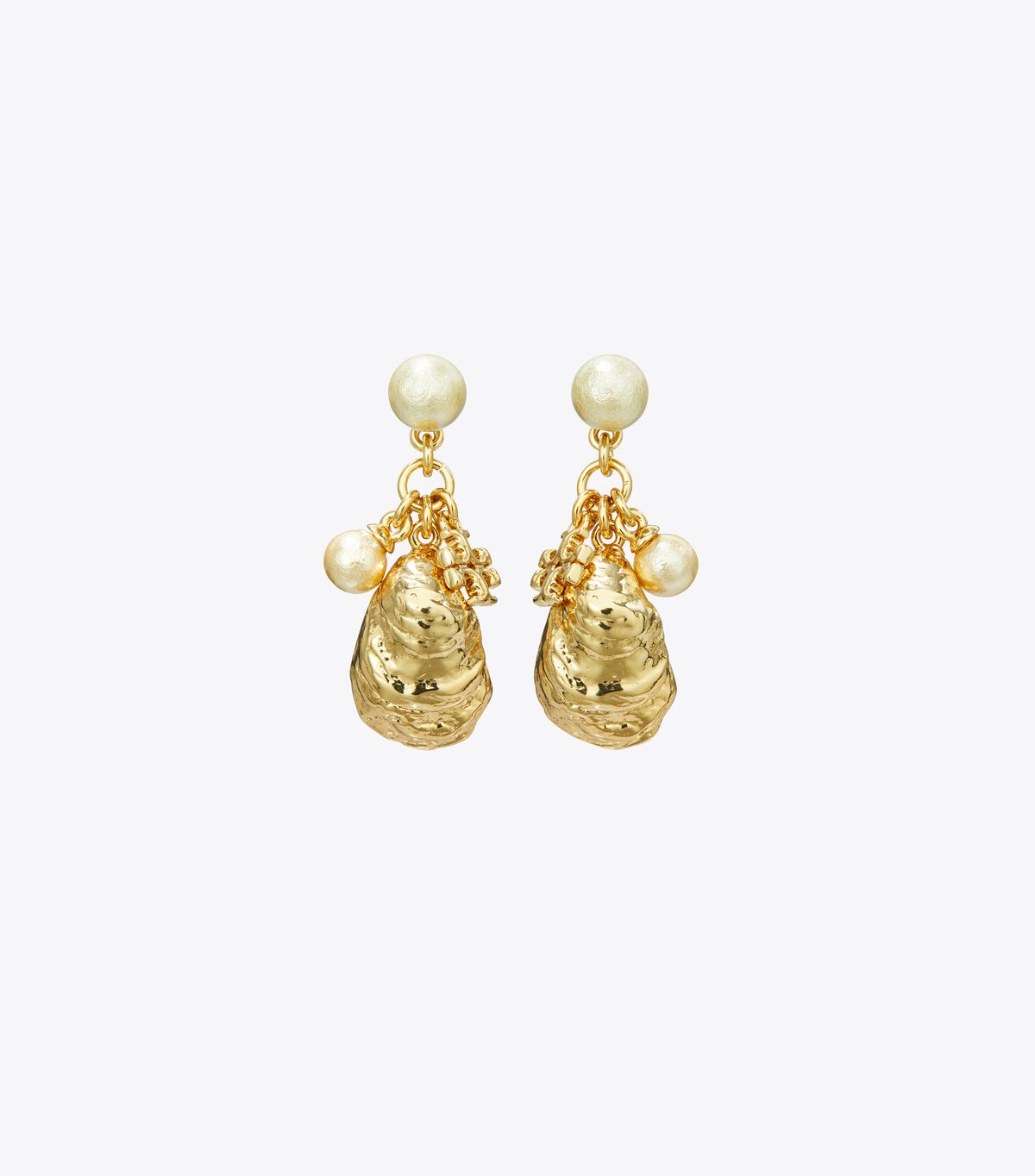 Pendientes Tory Burch Kira Charm Mujer Dorados | OUTLETS-64219709