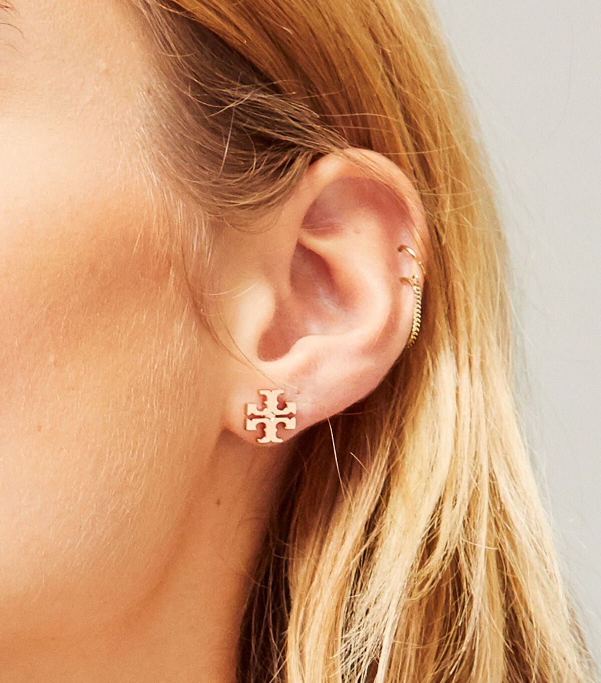 Pendientes Tory Burch Kira Stud Mujer Dorados | OUTLETS-63290879