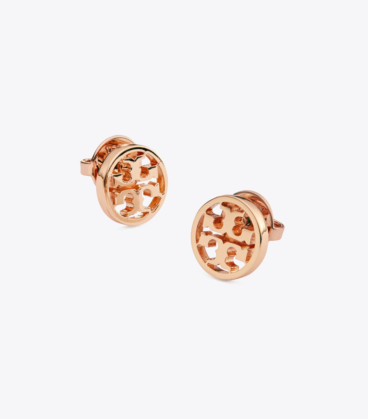 Pendientes Tory Burch Miller Stud Mujer Rosas Dorados | OUTLETS-76934089