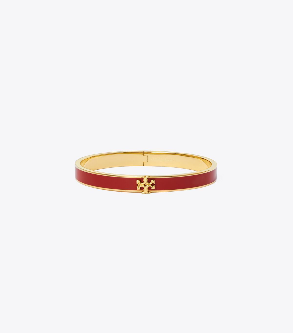 Pulsera Tory Burch Kira Enamel 7mm Mujer Dorados Rojos | OUTLETS-14025389