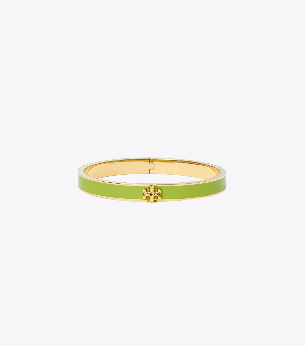 Pulsera Tory Burch Kira Enamel 7mm Mujer Dorados Verdes | OUTLETS-56802319