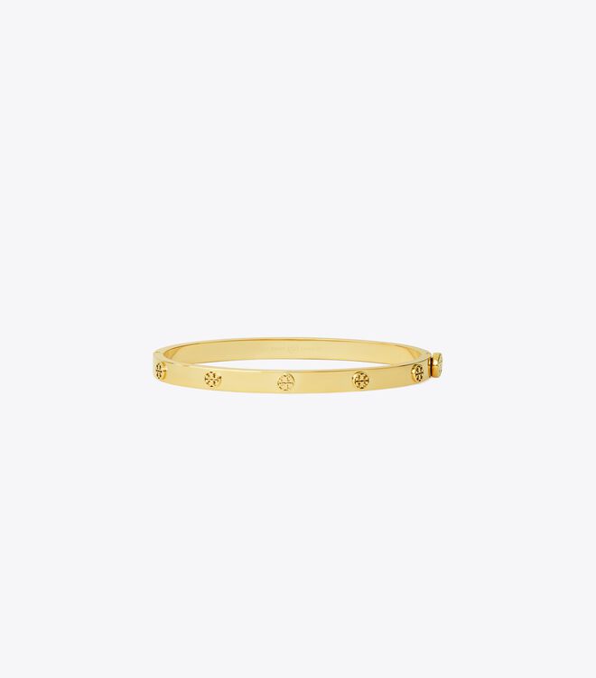 Pulsera Tory Burch Miller Stud Hinge 5mm Mujer Dorados | OUTLETS-29470839