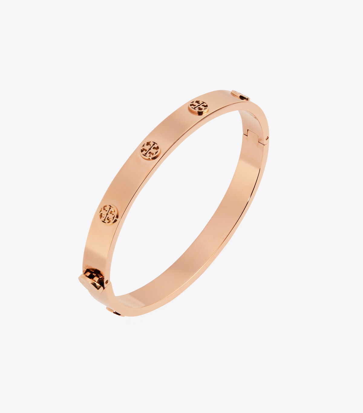 Pulsera Tory Burch Miller Stud Hinge 7mm Mujer Rosas Dorados | OUTLETS-79215489