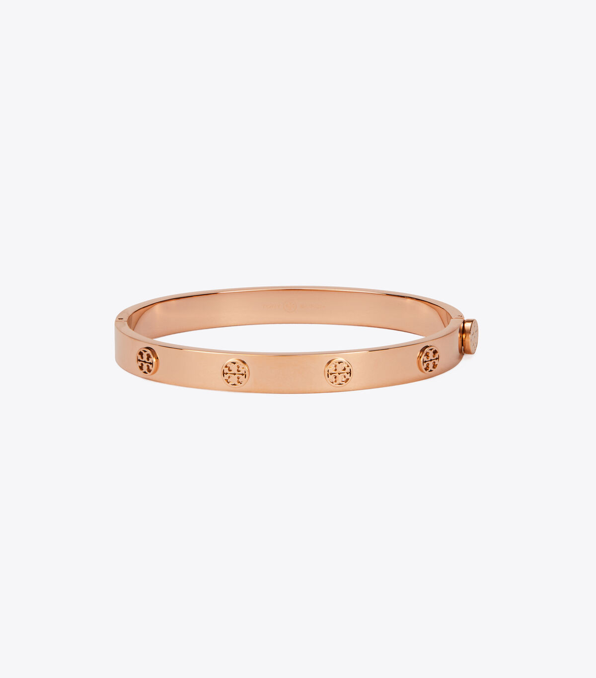 Pulsera Tory Burch Miller Stud Hinge 7mm Mujer Rosas Dorados | OUTLETS-79215489