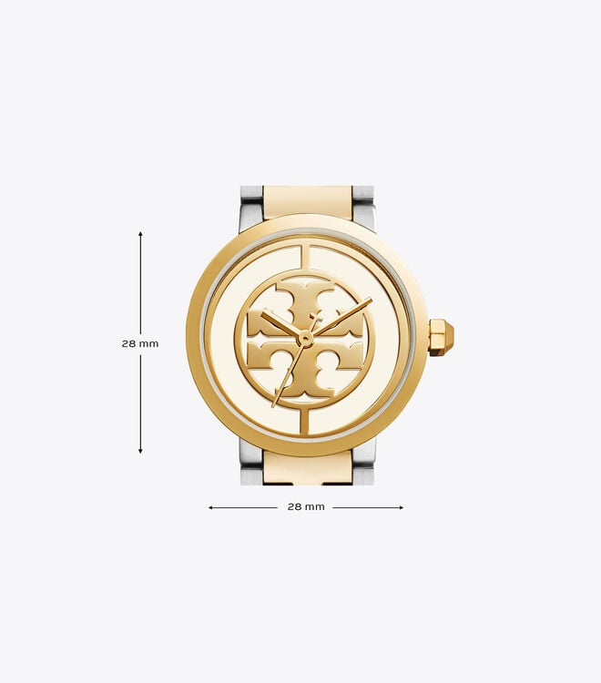 Relojes Tory Burch Reva Mujer Dorados Plateados | OUTLETS-12367589