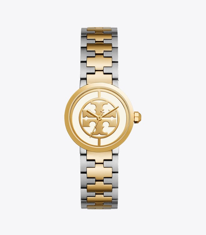 Relojes Tory Burch Reva Mujer Dorados Plateados | OUTLETS-12367589