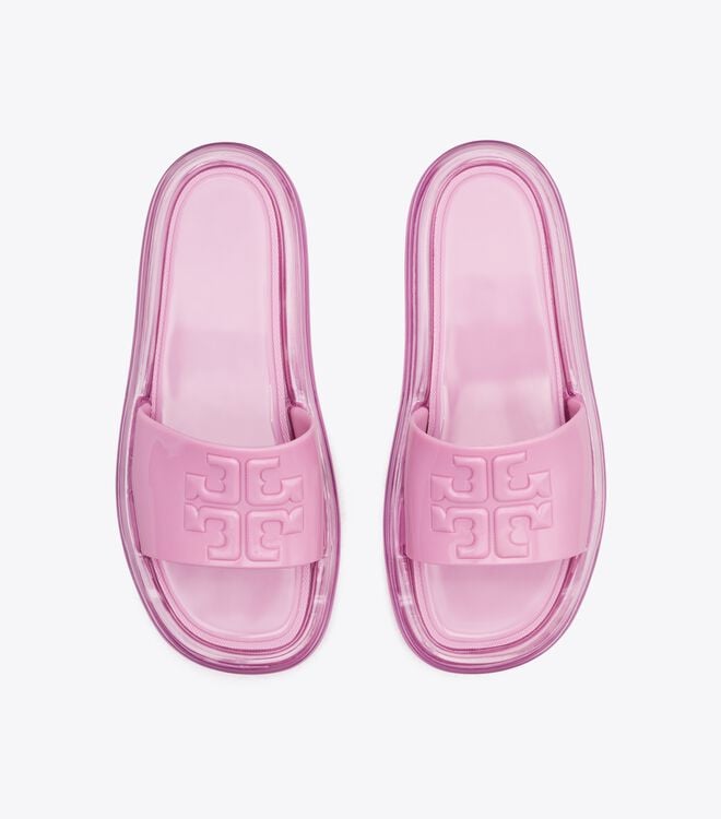 Sandalias Tory Burch Bubble Jelly Mujer Rosas | OUTLETS-09178549