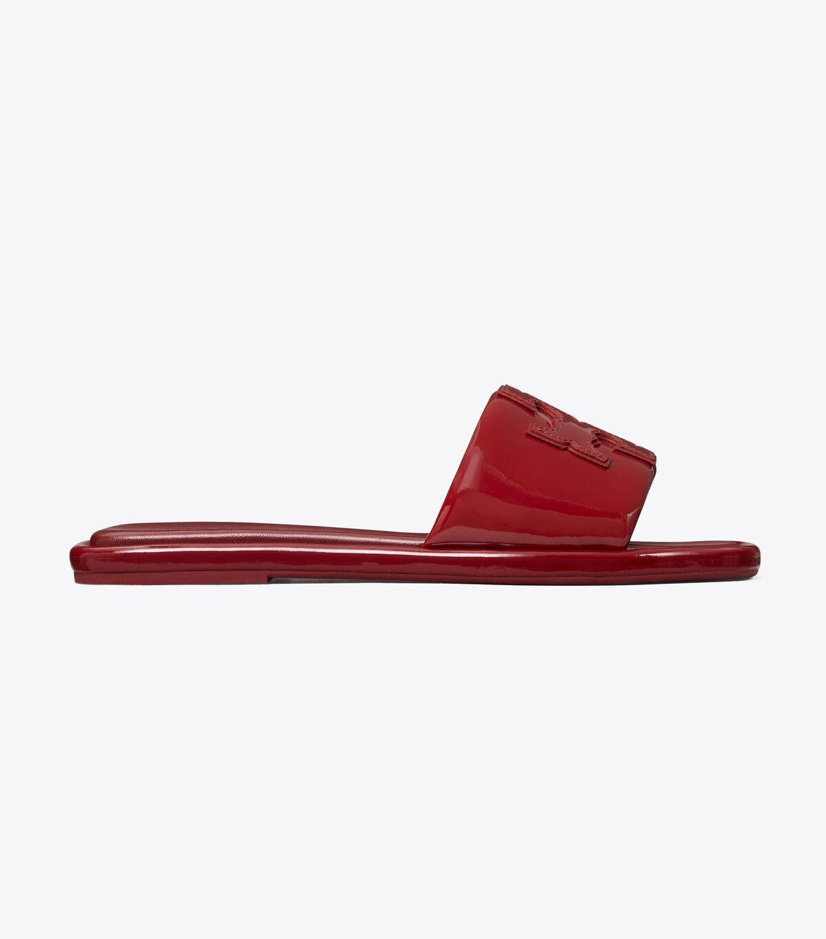 Sandalias Tory Burch Double T Mujer Rojos | OUTLETS-58467099