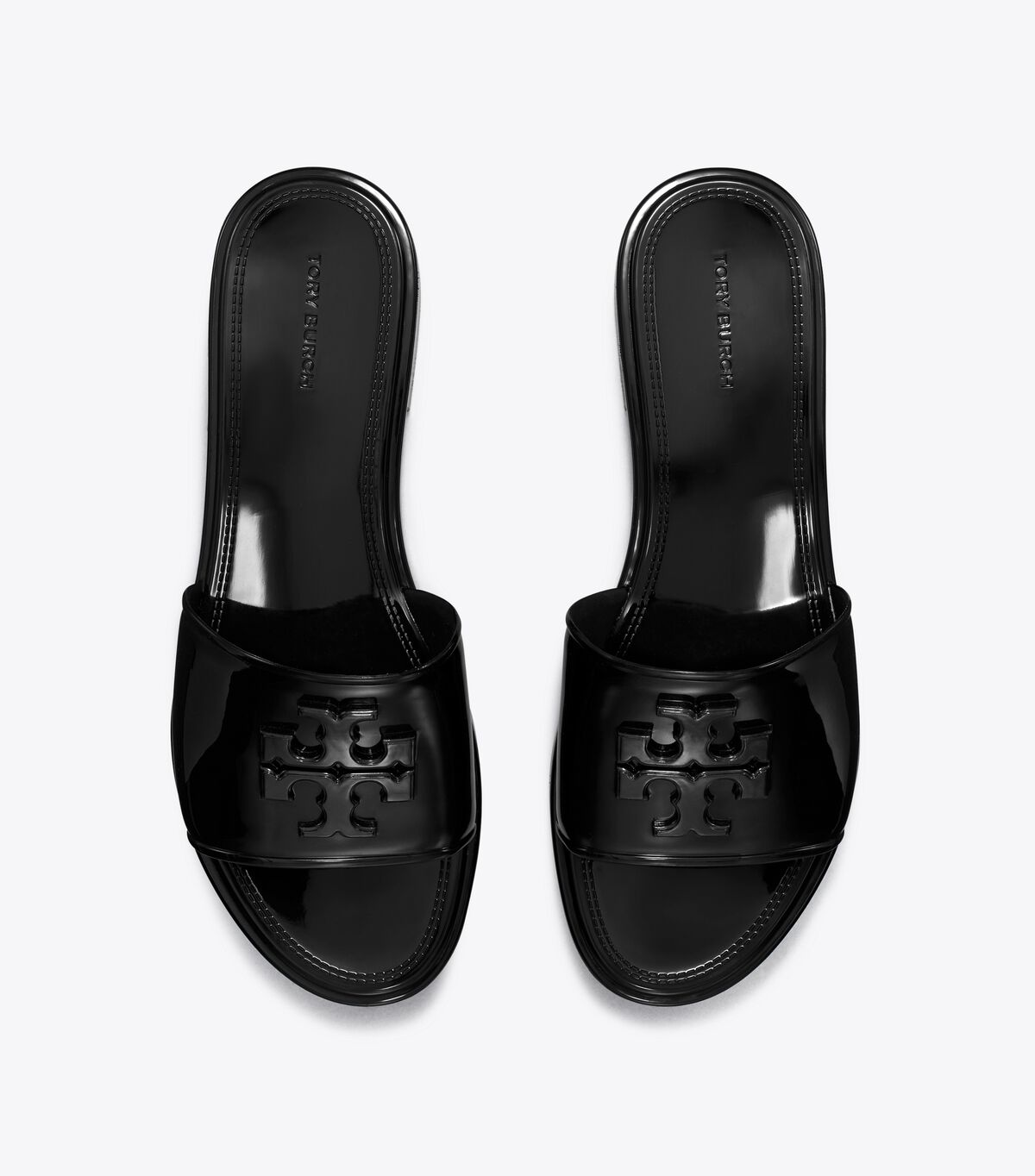 Sandalias Tory Burch Eleanor Jelly Mujer Negros | OUTLETS-41306589