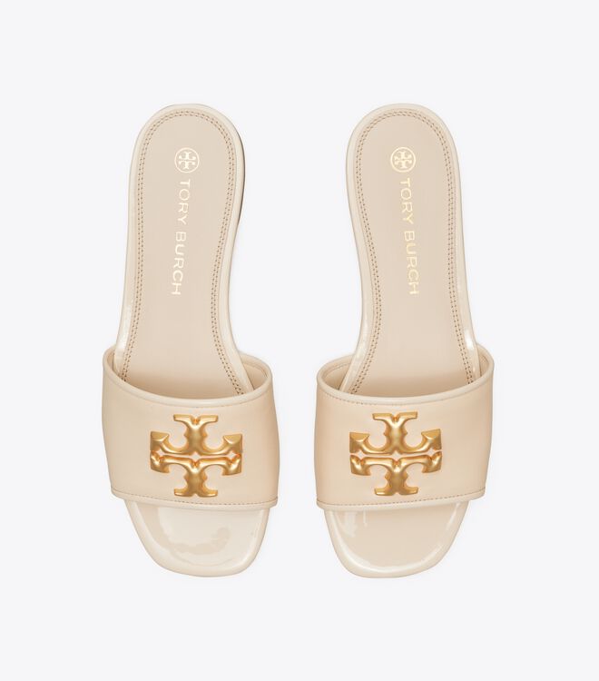 Sandalias Tory Burch Eleanor Mujer Creme | OUTLETS-28791609