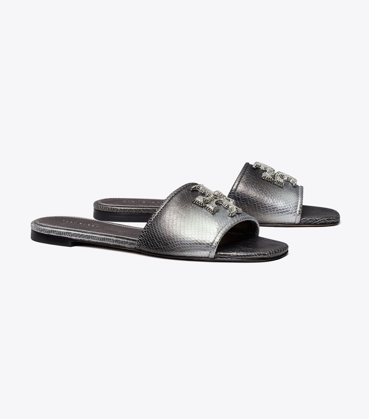 Sandalias Tory Burch Eleanor Pavé Mujer Negros | OUTLETS-39672159