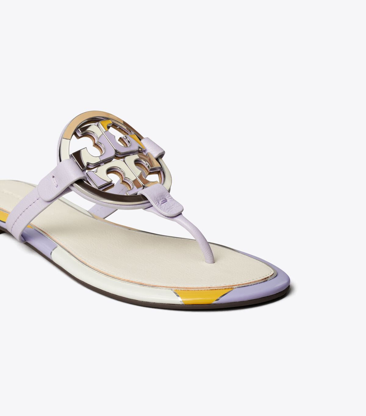 Sandalias Tory Burch Enamel Miller Mujer Morados Claro | OUTLETS-60142959