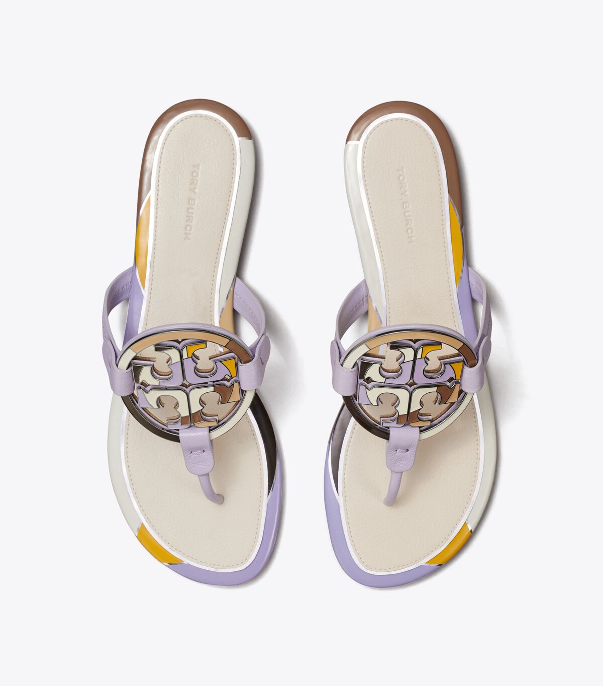 Sandalias Tory Burch Enamel Miller Mujer Morados Claro | OUTLETS-60142959