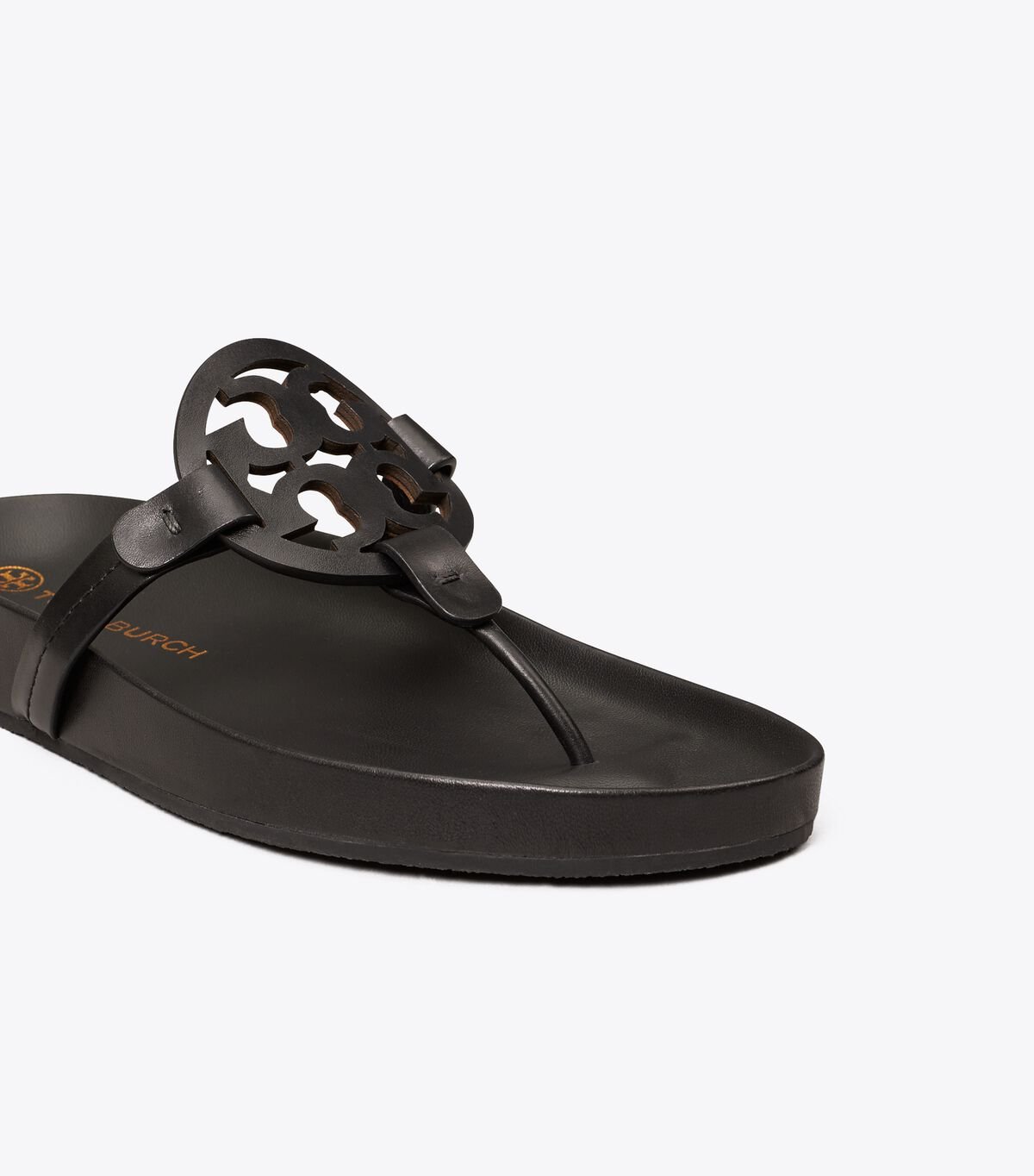 Sandalias Tory Burch Miller Cloud Mujer Negros | OUTLETS-89372459