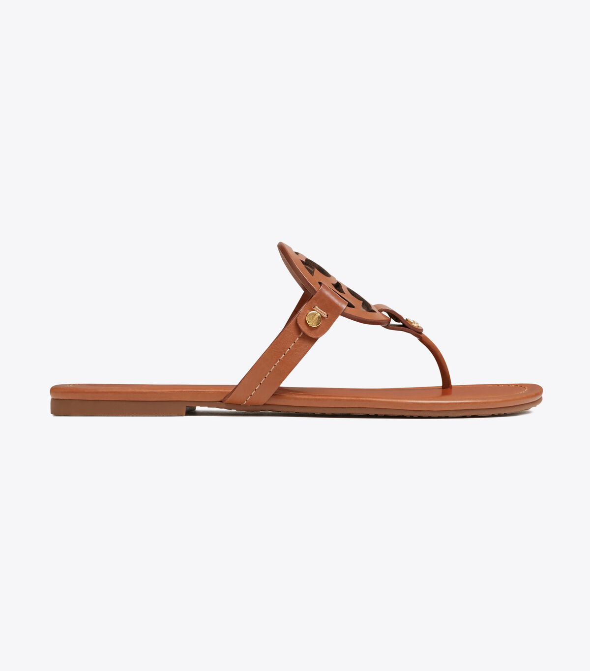 Sandalias Tory Burch Miller Cuero Mujer Marrom | OUTLETS-06953729