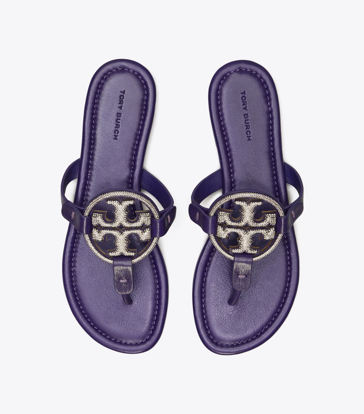 Sandalias Tory Burch Miller Pavé Mujer Morados Oscuro | OUTLETS-87901659