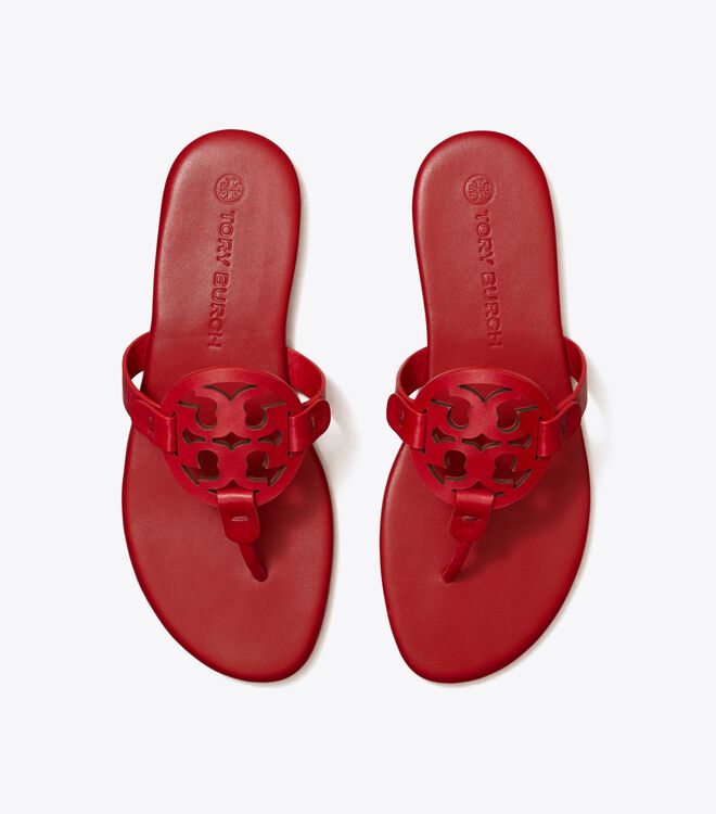 Sandalias Tory Burch Miller Soft Mujer Rojos | OUTLETS-82093519