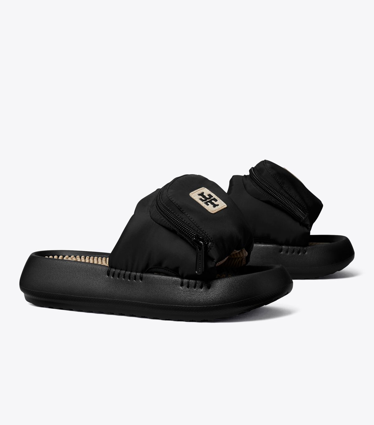 Sandalias Tory Burch Pocket Mujer Negros Azules | OUTLETS-17945029