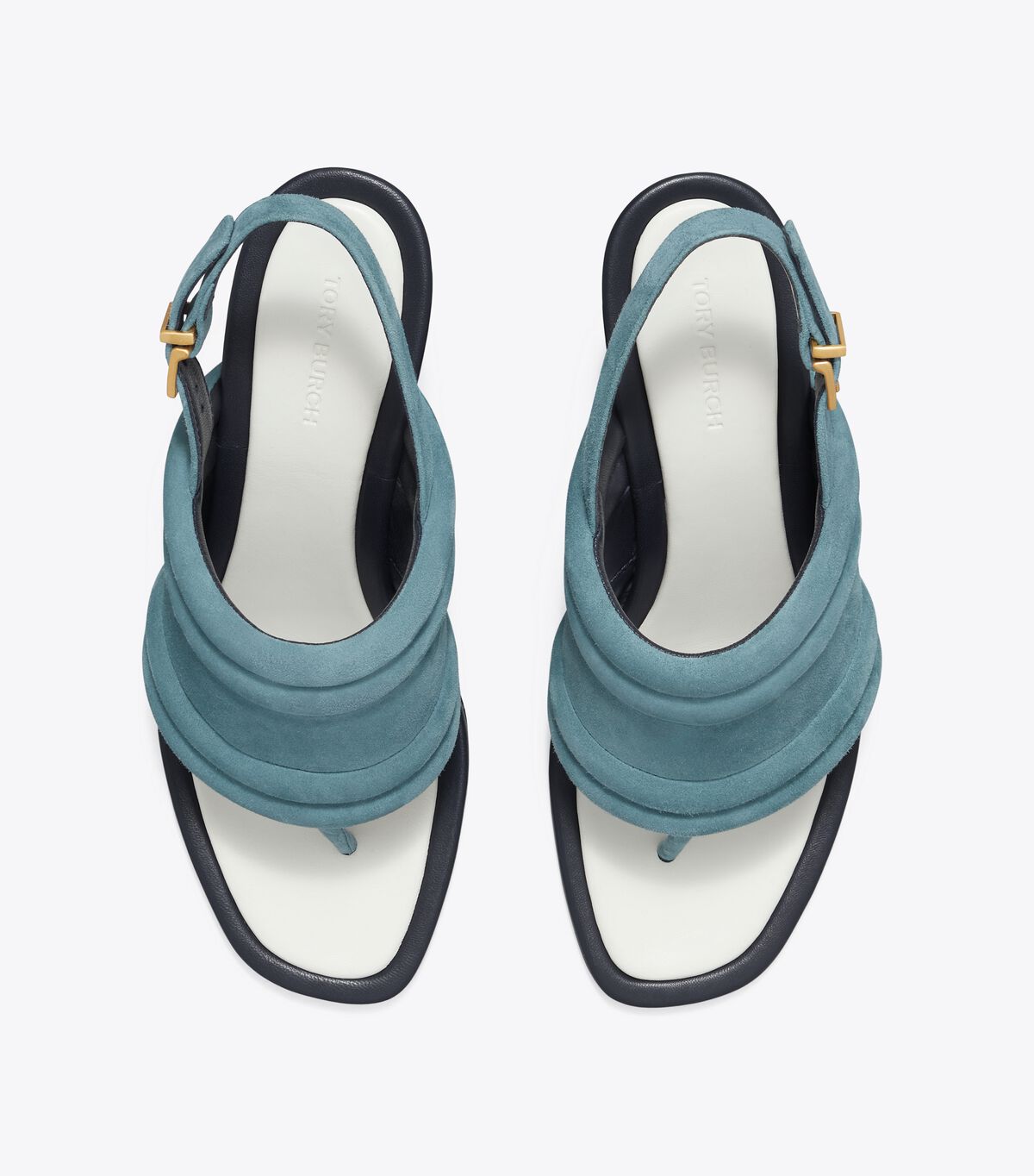 Sandalias Tory Burch Puffy Mujer Azules | OUTLETS-95147069