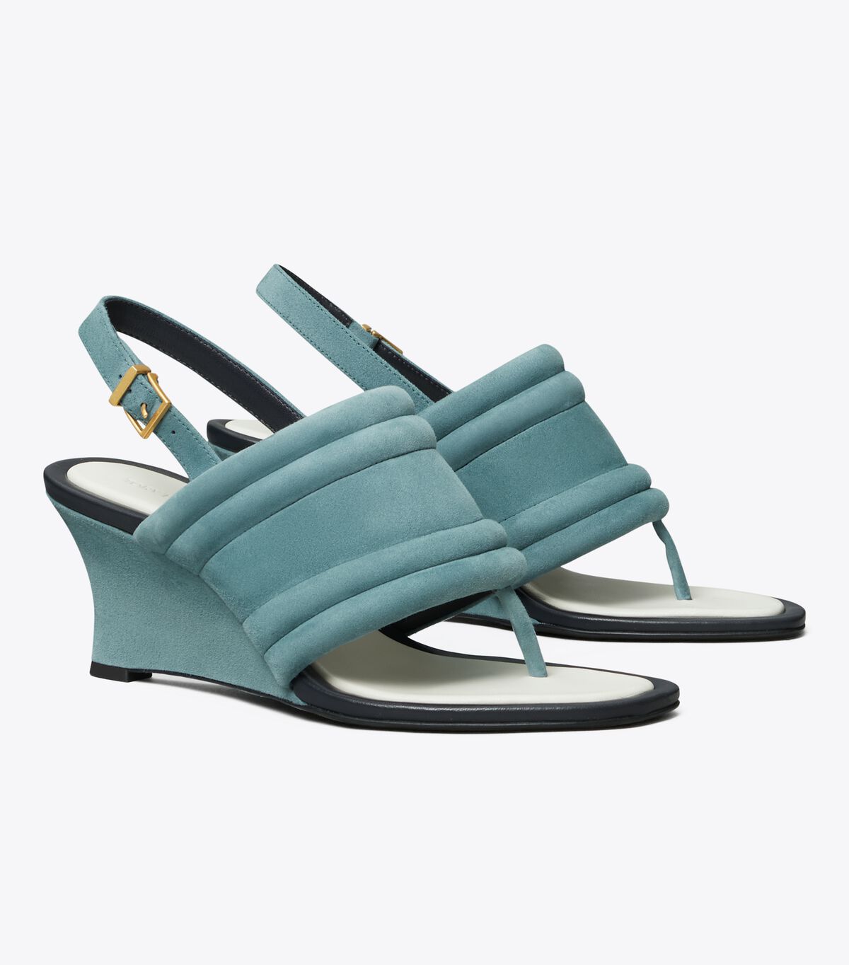 Sandalias Tory Burch Puffy Mujer Azules | OUTLETS-95147069