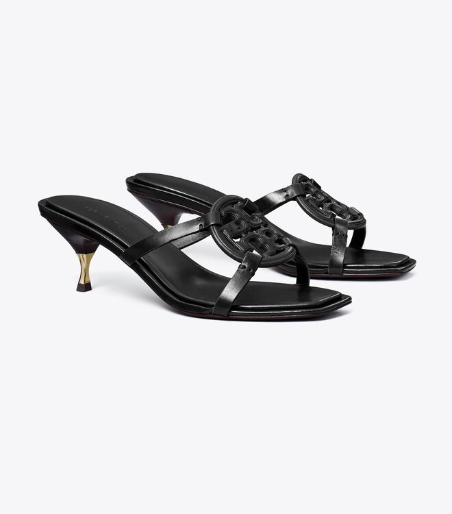 Tacones Tory Burch Miller Bombé Low Mujer Negros | OUTLETS-57296849