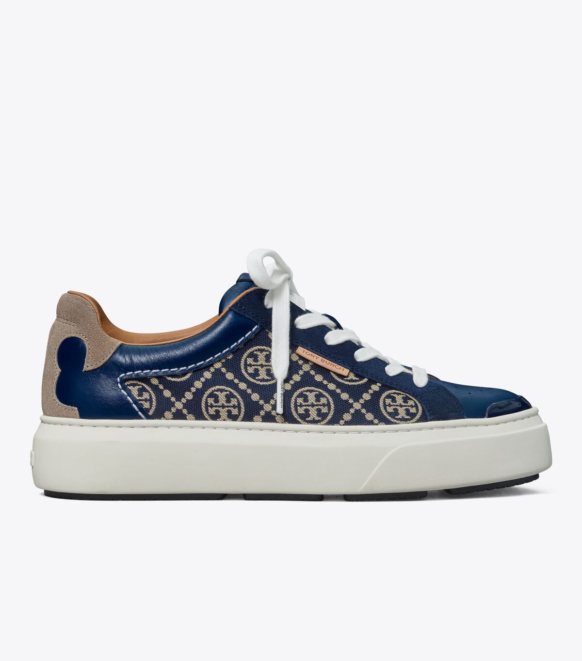 Tenis Tory Burch T Monogram Ladybug Mujer Azul Marino | OUTLETS-75314829