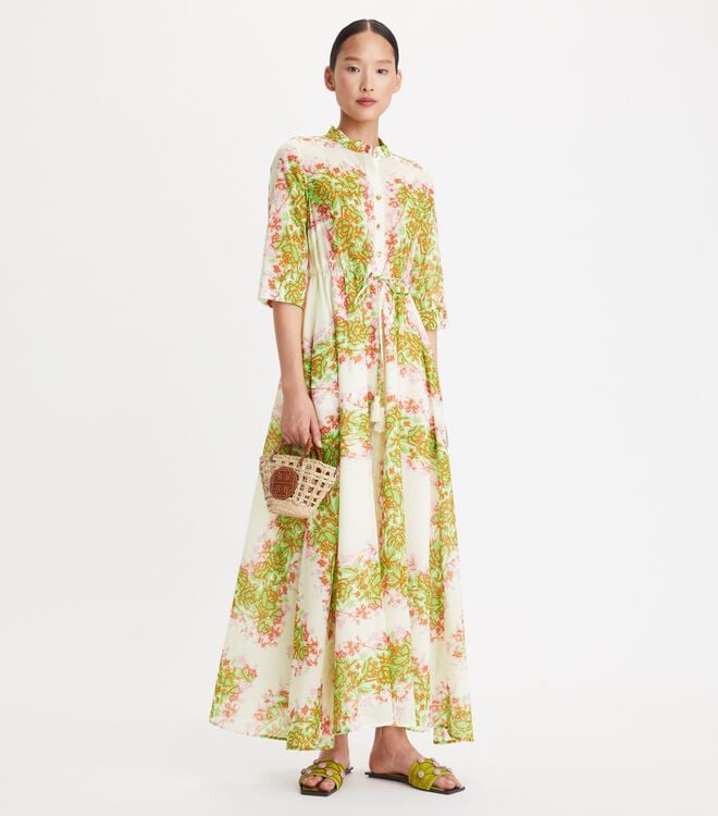 Vestido Tory Burch Printed Mujer Multicolor | OUTLETS-56127389