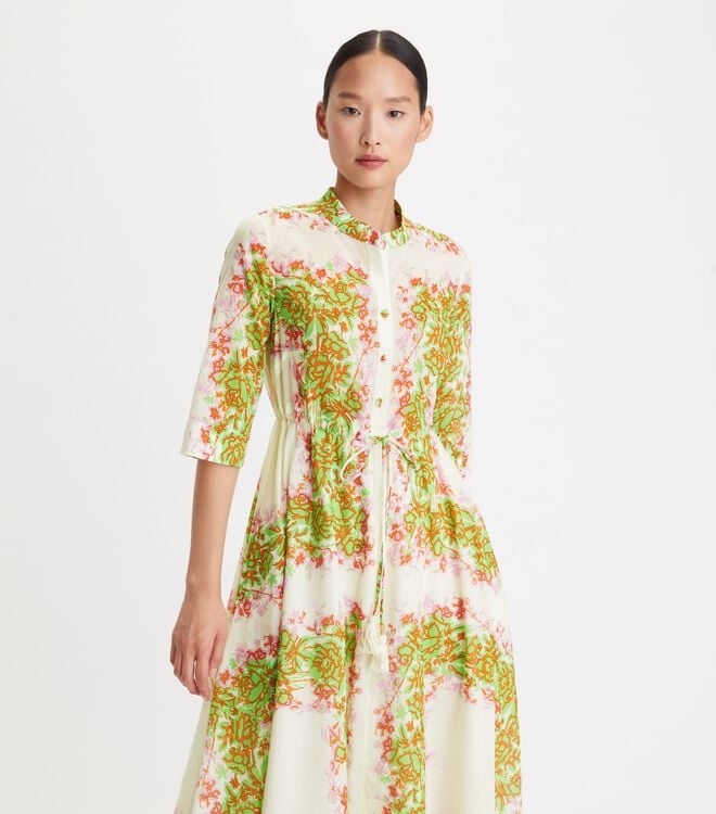 Vestido Tory Burch Printed Mujer Multicolor | OUTLETS-56127389