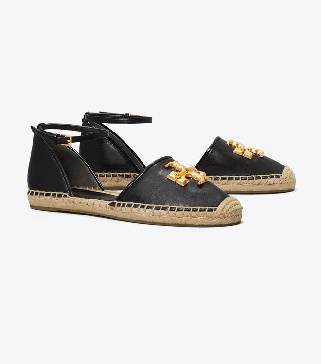 Alpargata Tory Burch Eleanor D'orsay Mujer Negros | OUTLETS-53480199