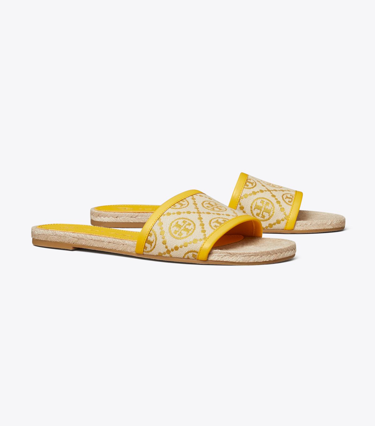 Alpargata Tory Burch T Monogram Mujer Dorados | OUTLETS-58307969