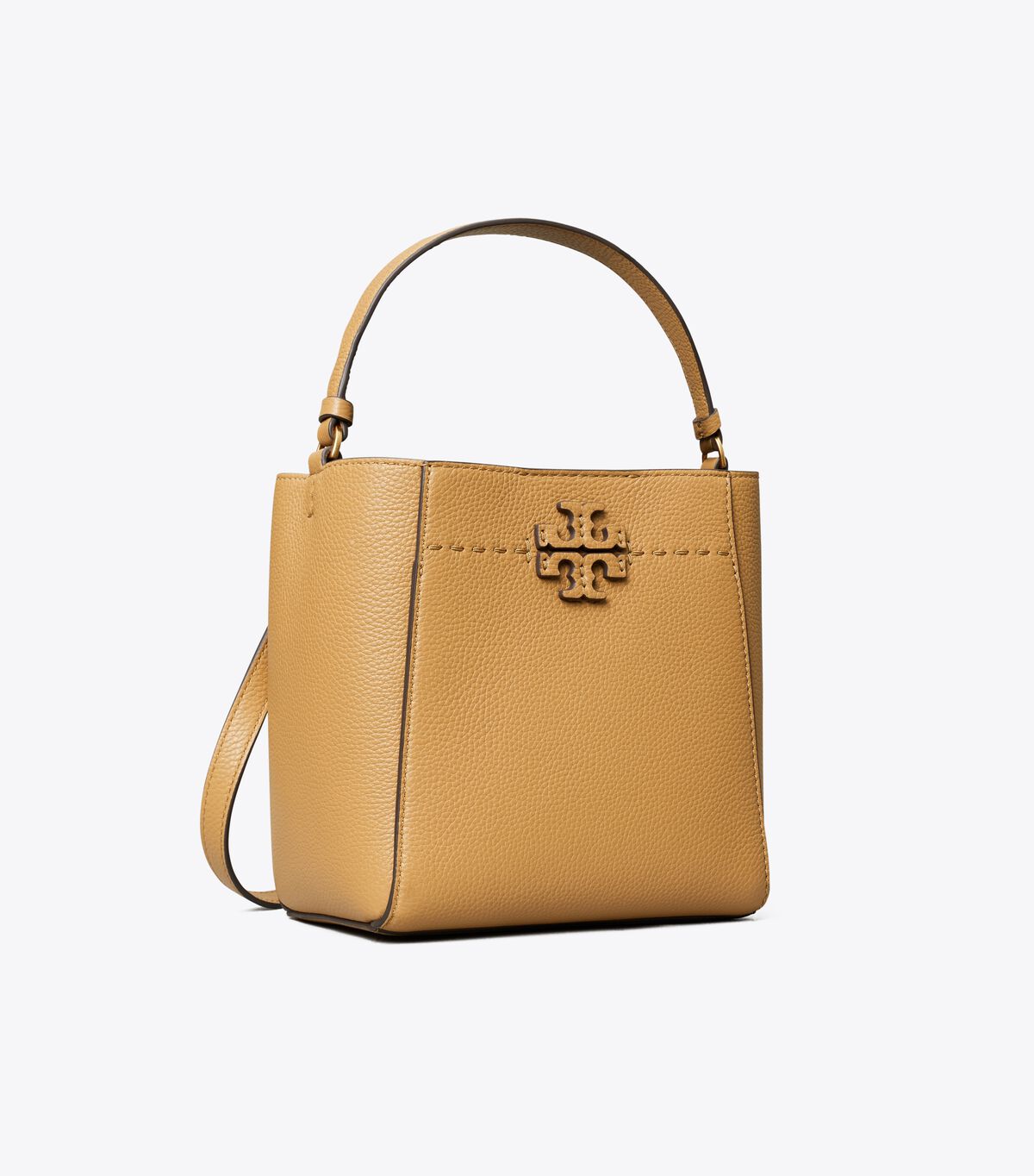 Bolso Saco Tory Burch Small Mcgraw Mujer Marrom | OUTLETS-78395029