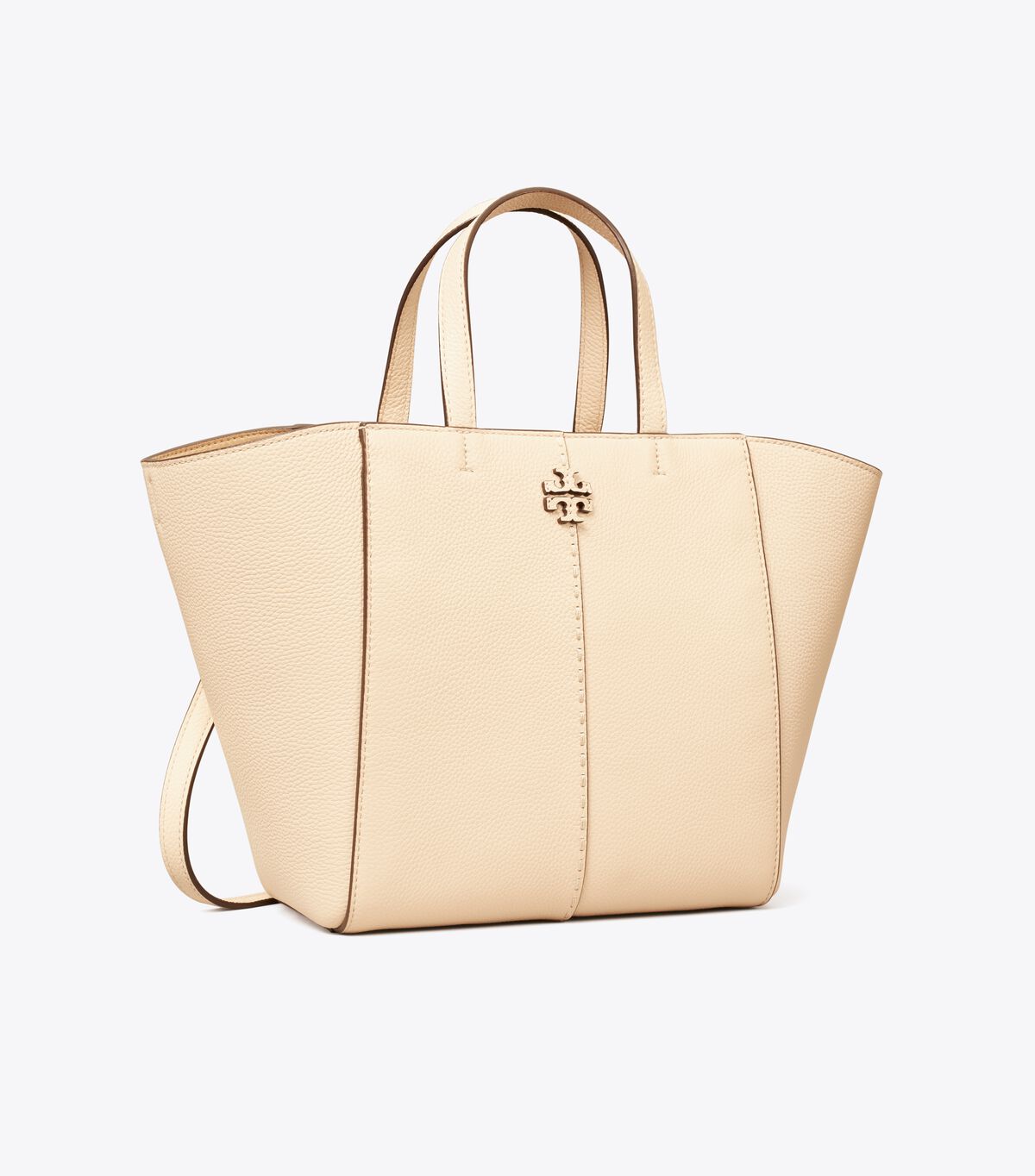 Bolso Satchel Tory Burch Mcgraw Carryall Mujer Beige | OUTLETS-19342789