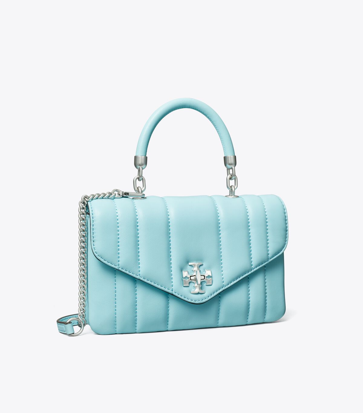 Bolso Satchel Tory Burch Mini Kira Mujer Azur | OUTLETS-18569409