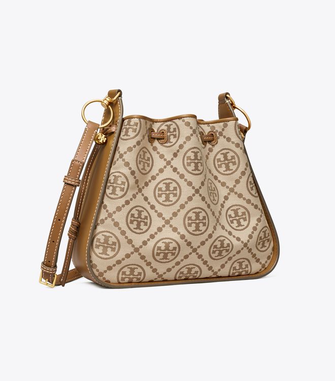 Bolso Satchel Tory Burch T Monogram Mujer Marrom | OUTLETS-83506299