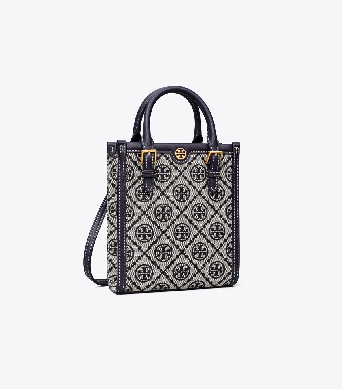 Bolsos Mini Tory Burch T Monogram Mujer Azul Marino | OUTLETS-93412759