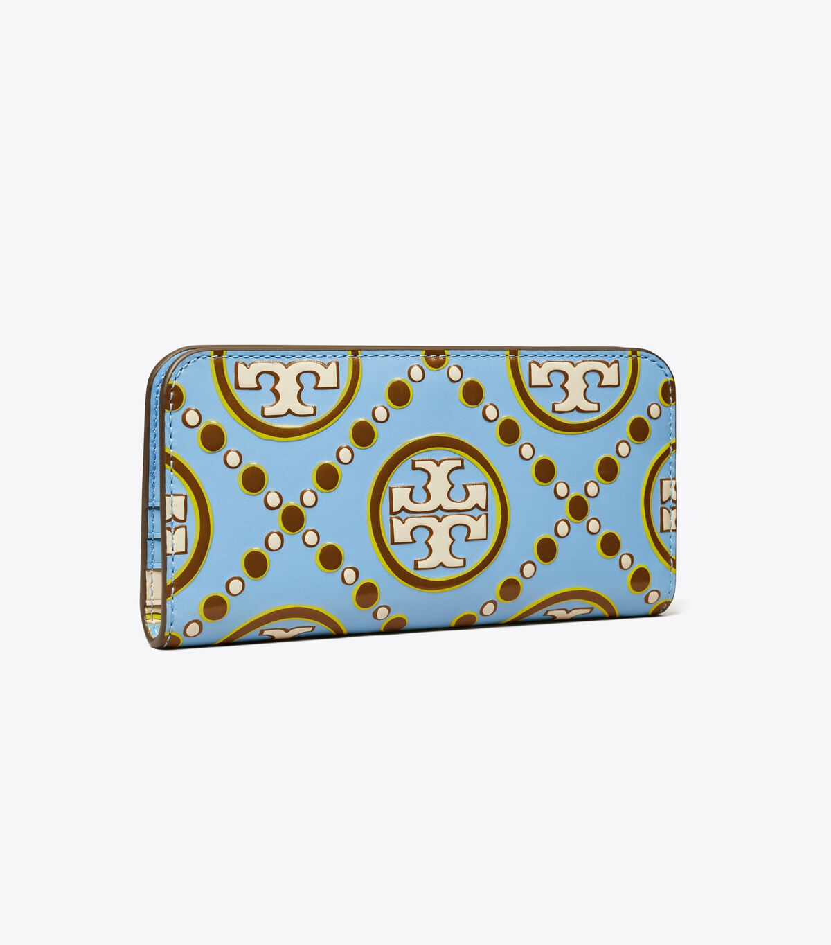 Carteras Tory Burch T Monogram Contrast Embossed Mujer Azules Blancos | OUTLETS-49105689