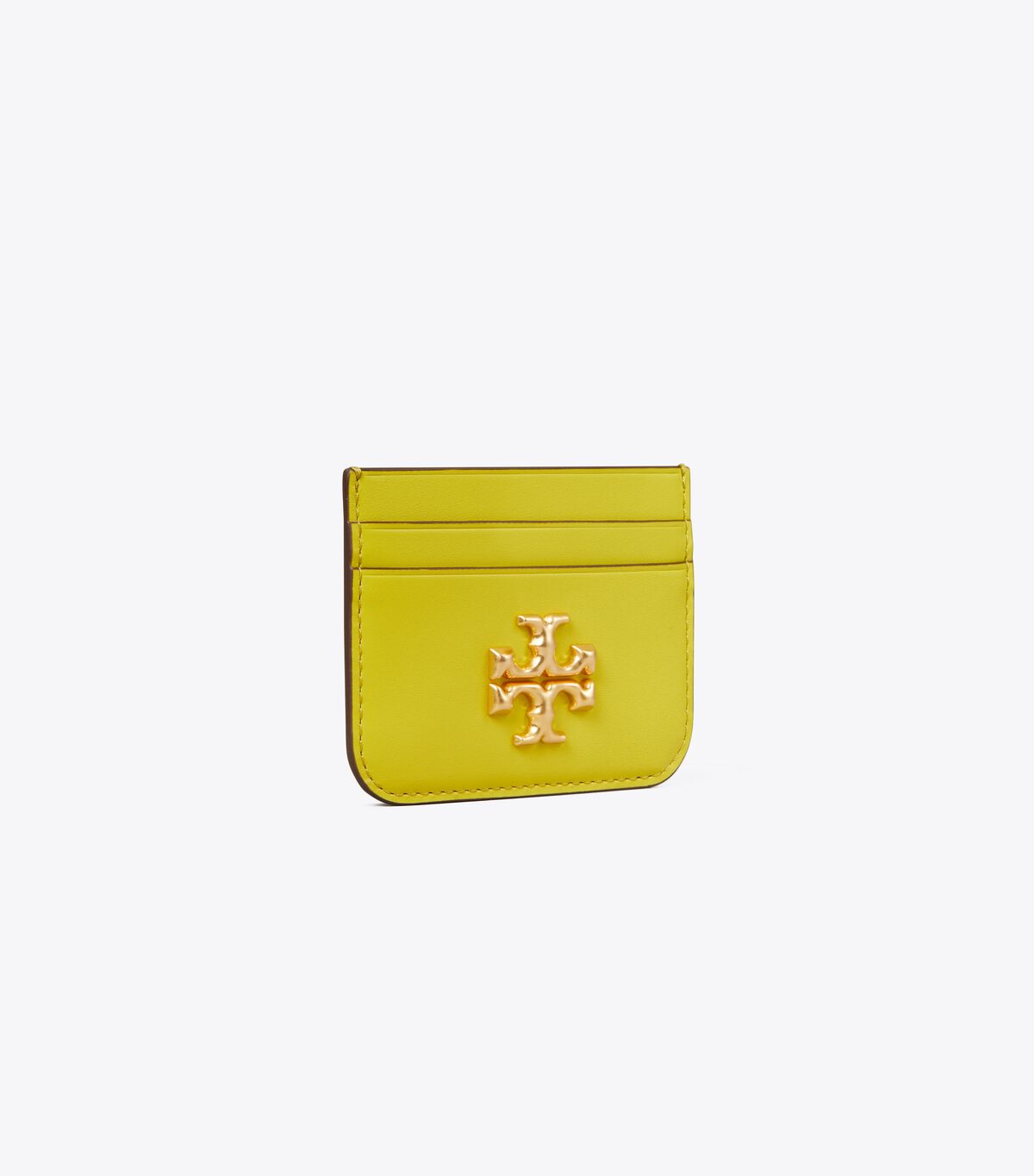 Porta Tarjetas Tory Burch Eleanor Mujer Amarillos Verdes | OUTLETS-75298309