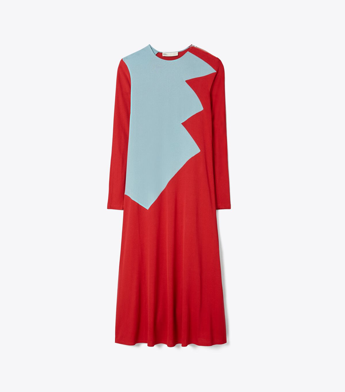 Vestido Tory Burch Colorblock Honeycomb Mujer Rojos | OUTLETS-52860439